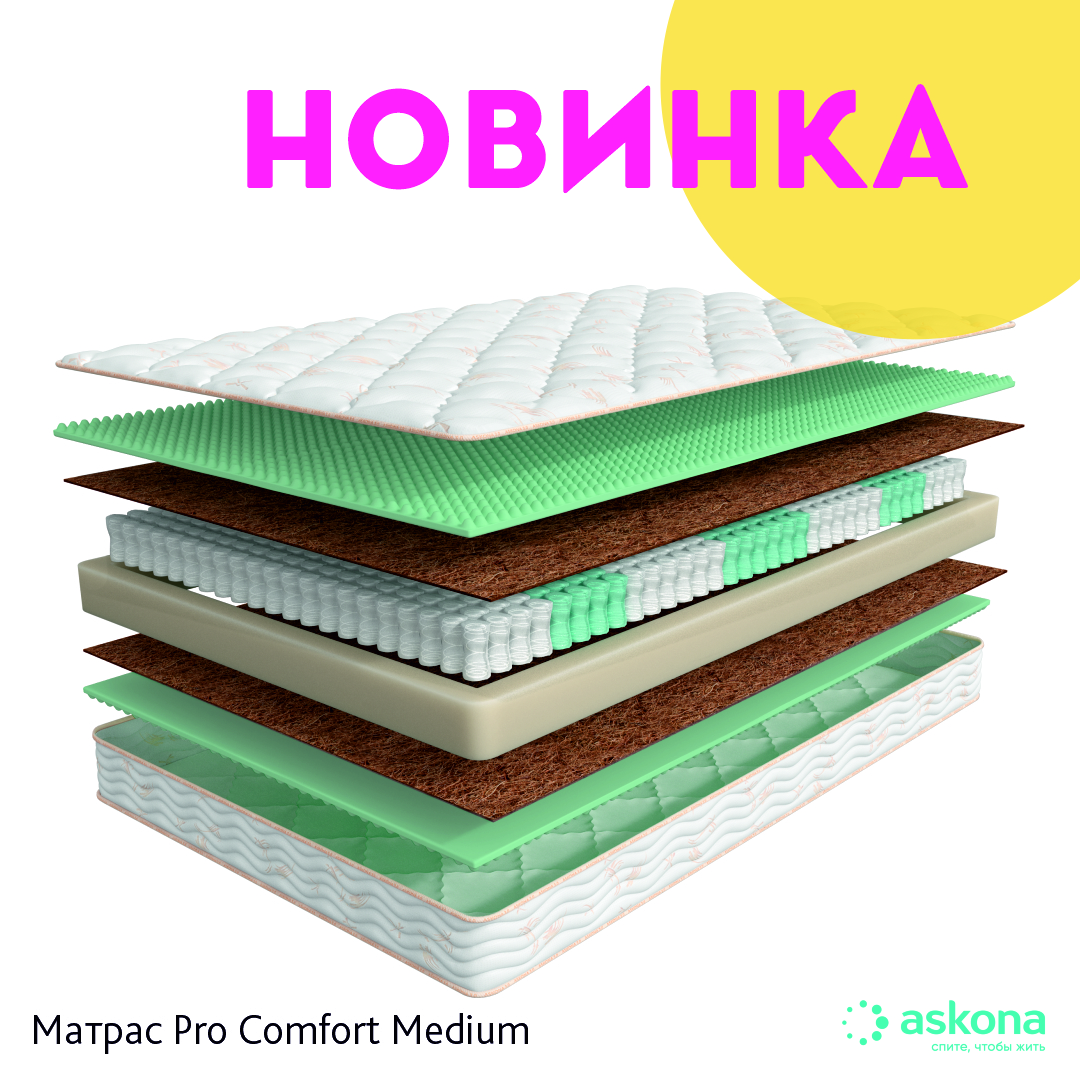 Матрас Pro Comfort Medium